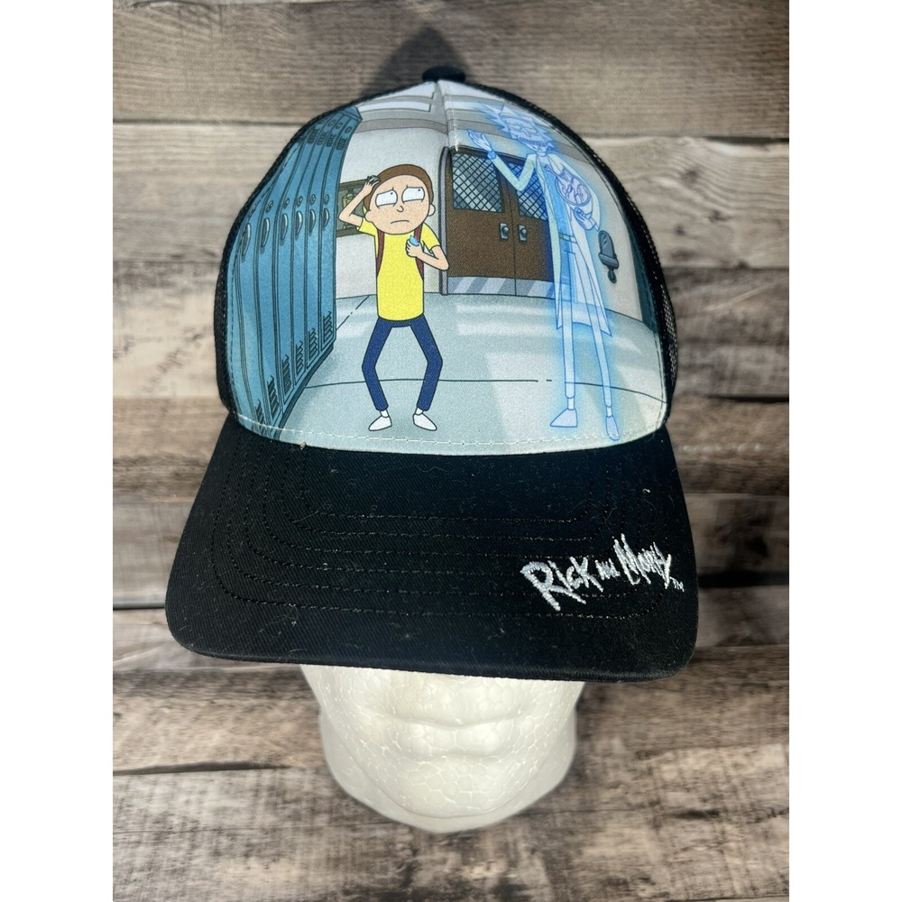 Rick & Morty Trucker Hat Adjustable One Size